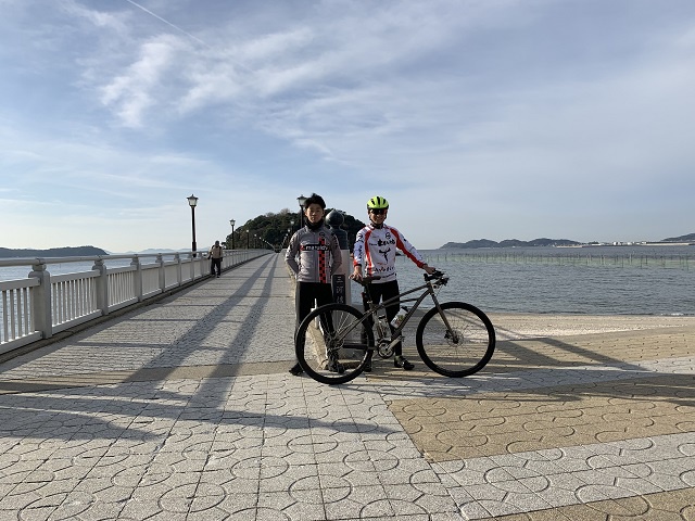 12月21日（土）サイクリング「朝まる」を開催しました。  自転車屋 