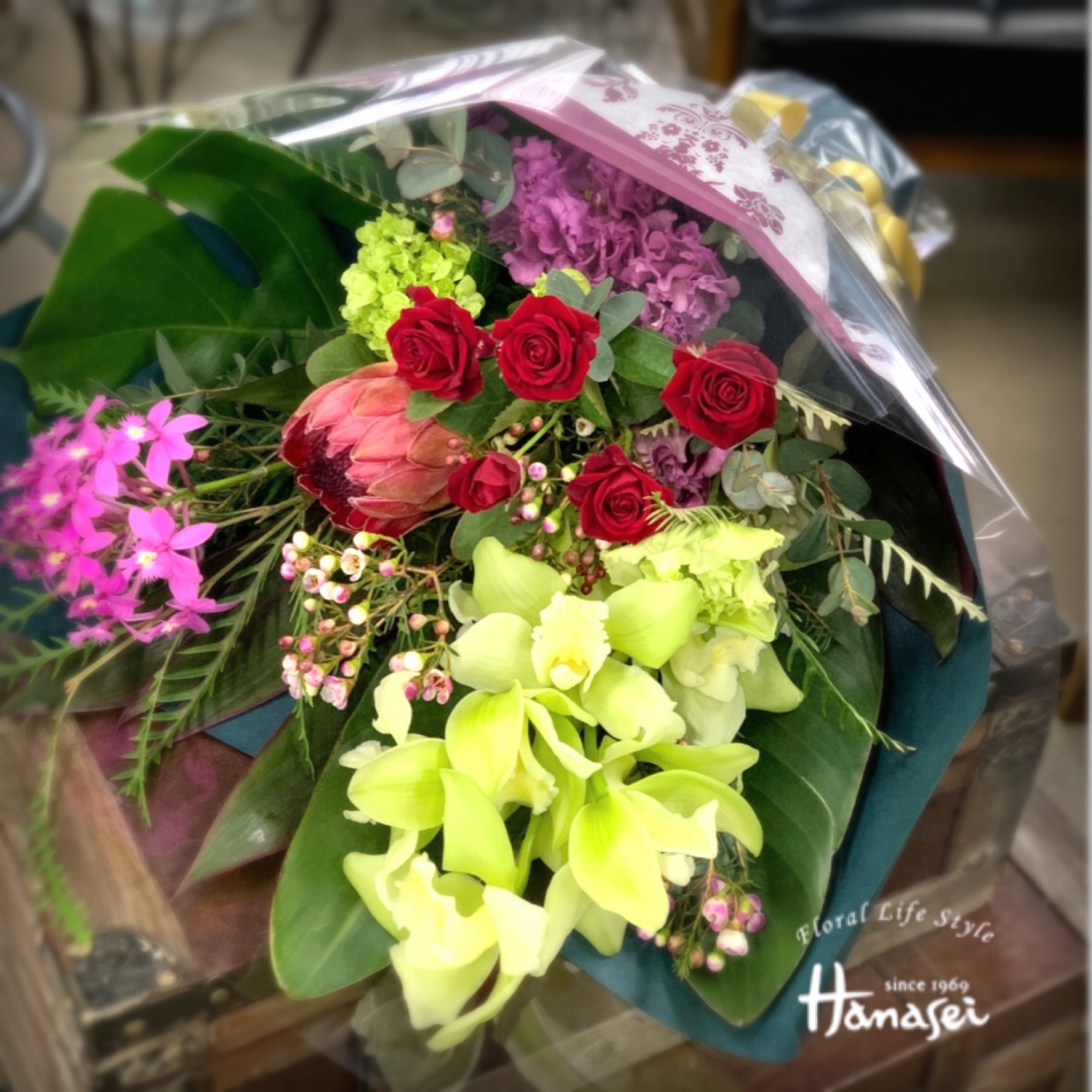 公式サイト 豊田市 花屋 Floral Life Style Hanasei 花成 花束 Bouquet Typeブーケタイプ